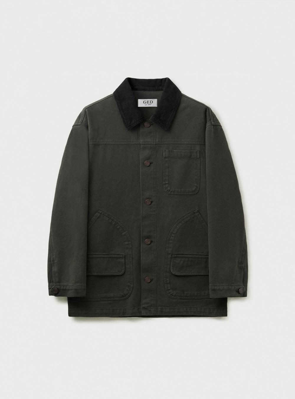 [2ND] TWILL UTILITY JACKET