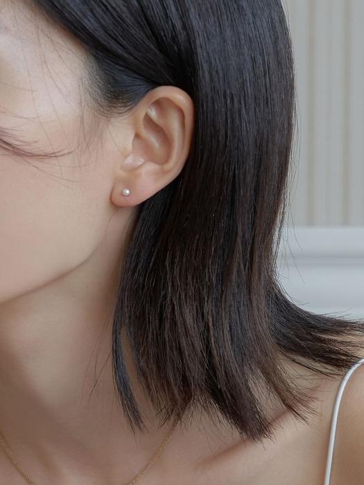 14K Daily Pearl Earring (3 Size)