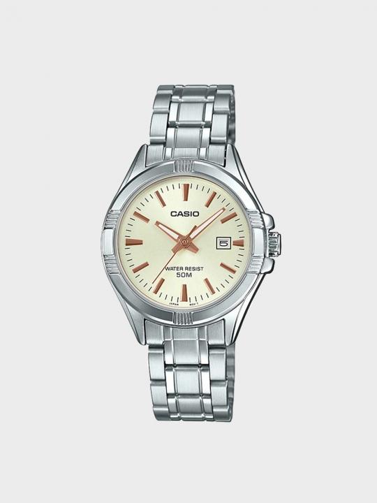 CASIO 카시오 LTP-1308D-9A 여성 메탈밴드 손목시계
