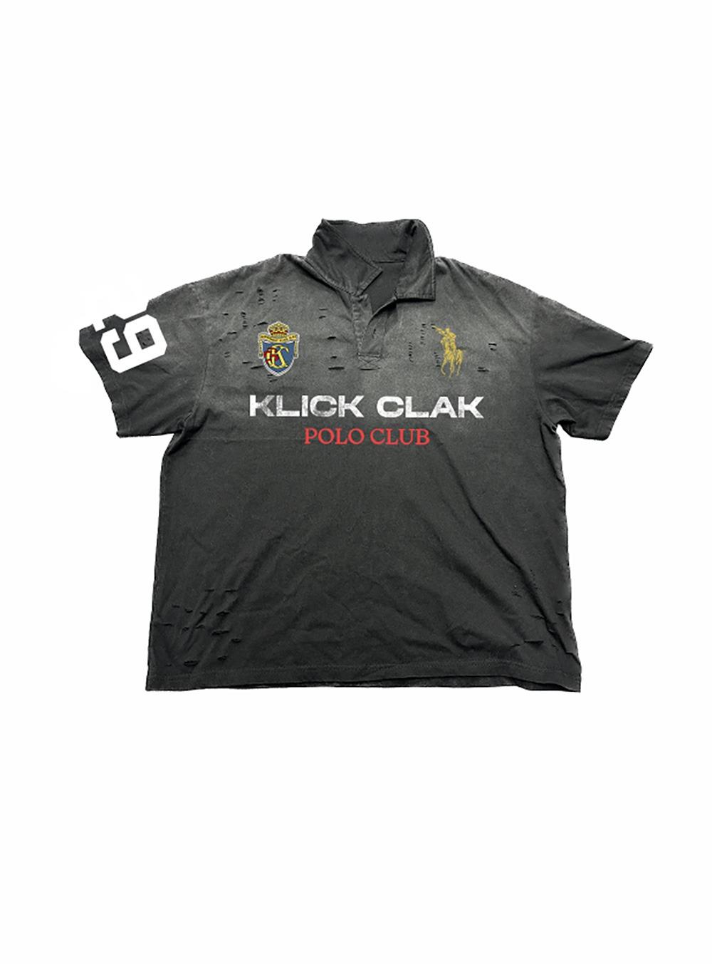 Washed Vintage Polo Shirt (2color)
