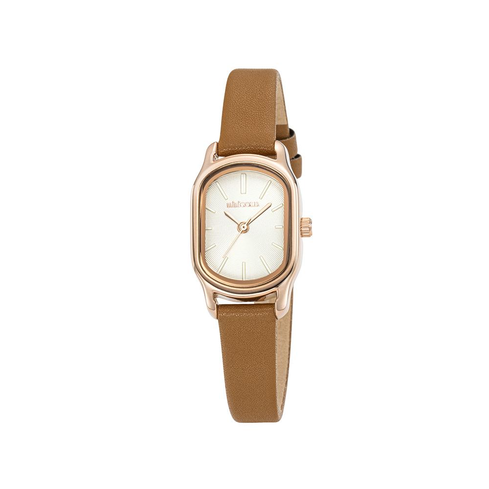 Basic Link Leather Watch_BR