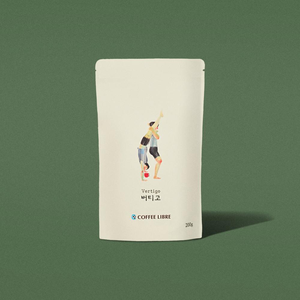 [중강배전] 버티고 200g 커피리브레 스페셜티 블렌드 원두