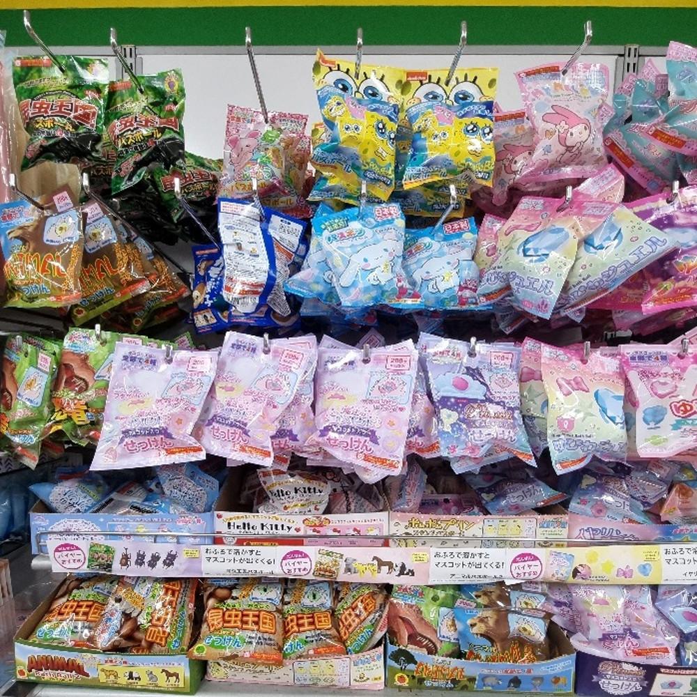 일본 다이소 입욕제 피규어 포함 바스볼 택1