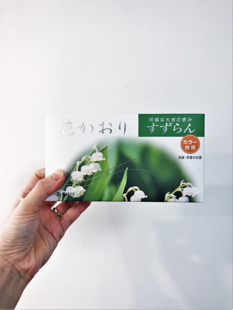 [훈수당] 하나카오리 은방울꽃 인센스 스틱 은은한 꽃향기 선향