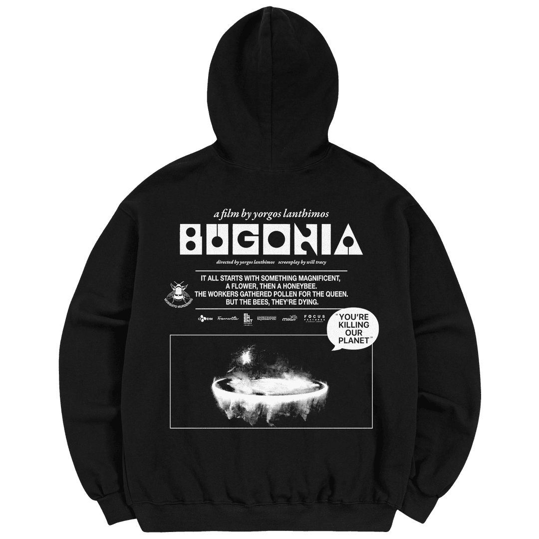 [BUGONIA 부고니아 X Mosquito murderers] YOU'RE KILLING OUR PLANET HOODIE
