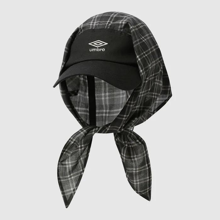 패턴 반다나캡 블랙 UQ323CCP90