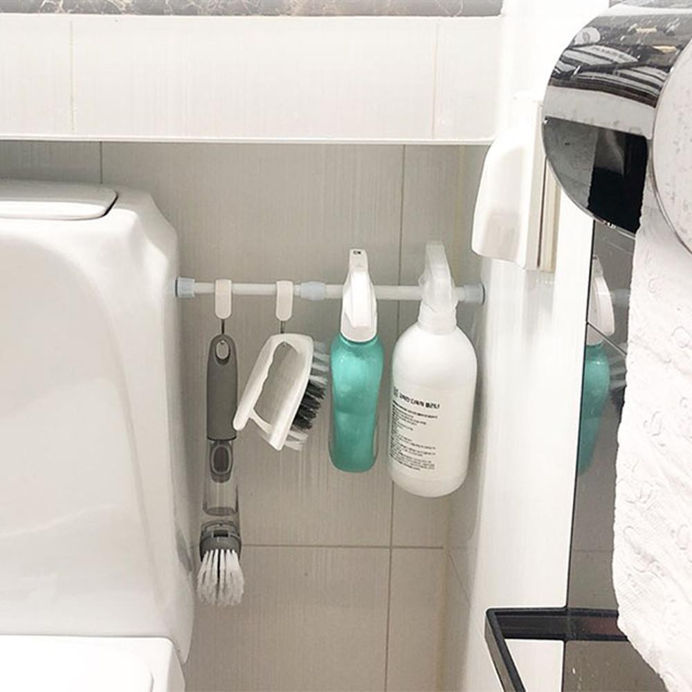 공간활용 미니 길이조절 압축봉 18cm - 28cm