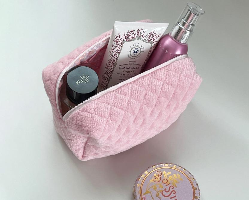 Pouch T [ 테리 파우치 ] - 핑크 (r)