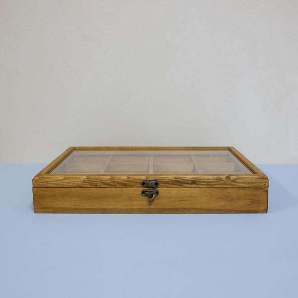 우드 액세서리 보관함 (12칸)