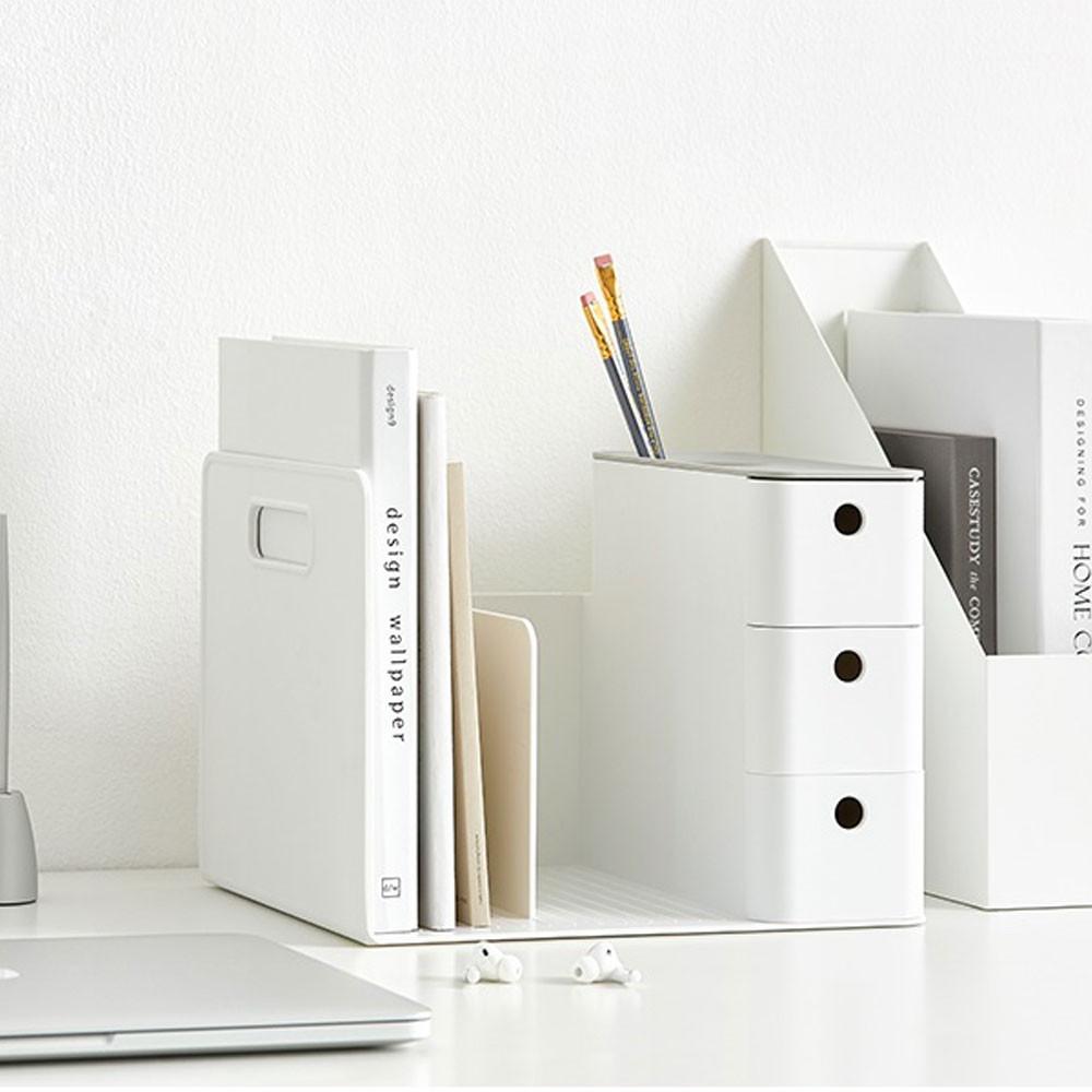 SYSMAX 책상책꽂이 모음전 3단 서랍형 미니 간이 데스크테리어