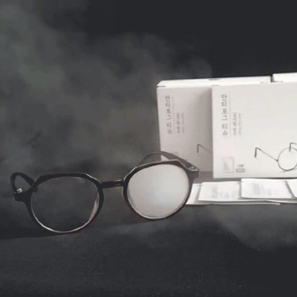 자우버 김서림방지 안티포그 안경닦이 티슈 클리너 50매