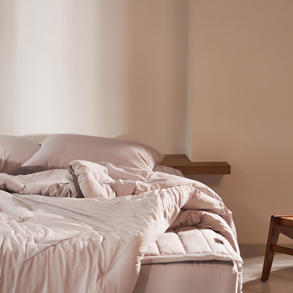 아토피협회 추천 알러지케어 테라피 사계절 차렵이불 SS 얼그레이