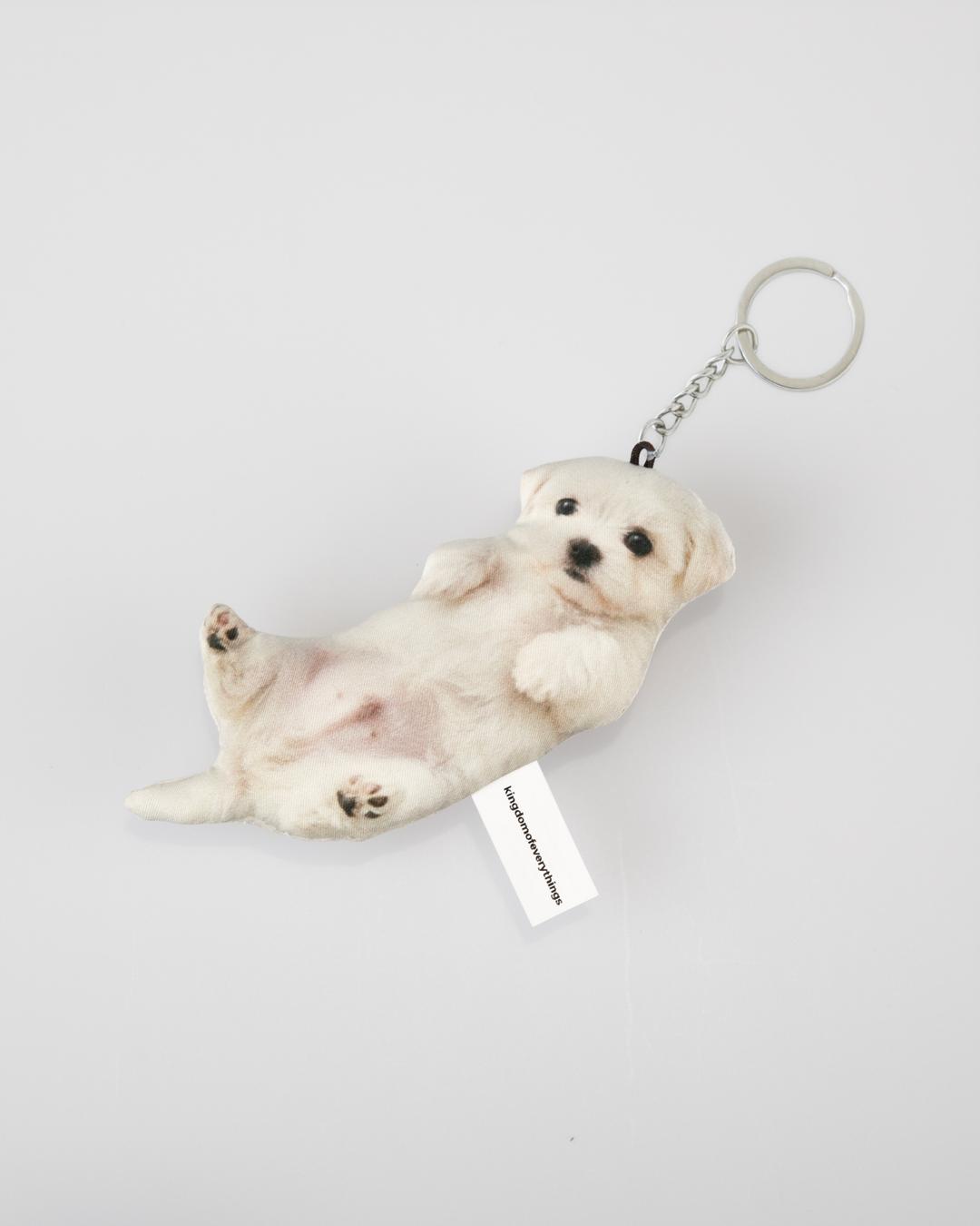 Plush keyring - Maltese