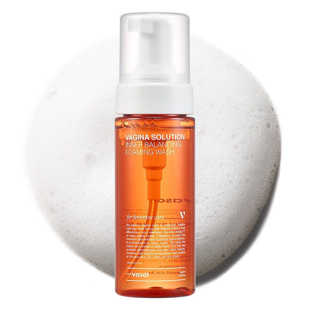 바솔 이너밸런싱 포밍 워시 여성 청결제, 150ml, 1개 - 여성청결제 | 쿠팡