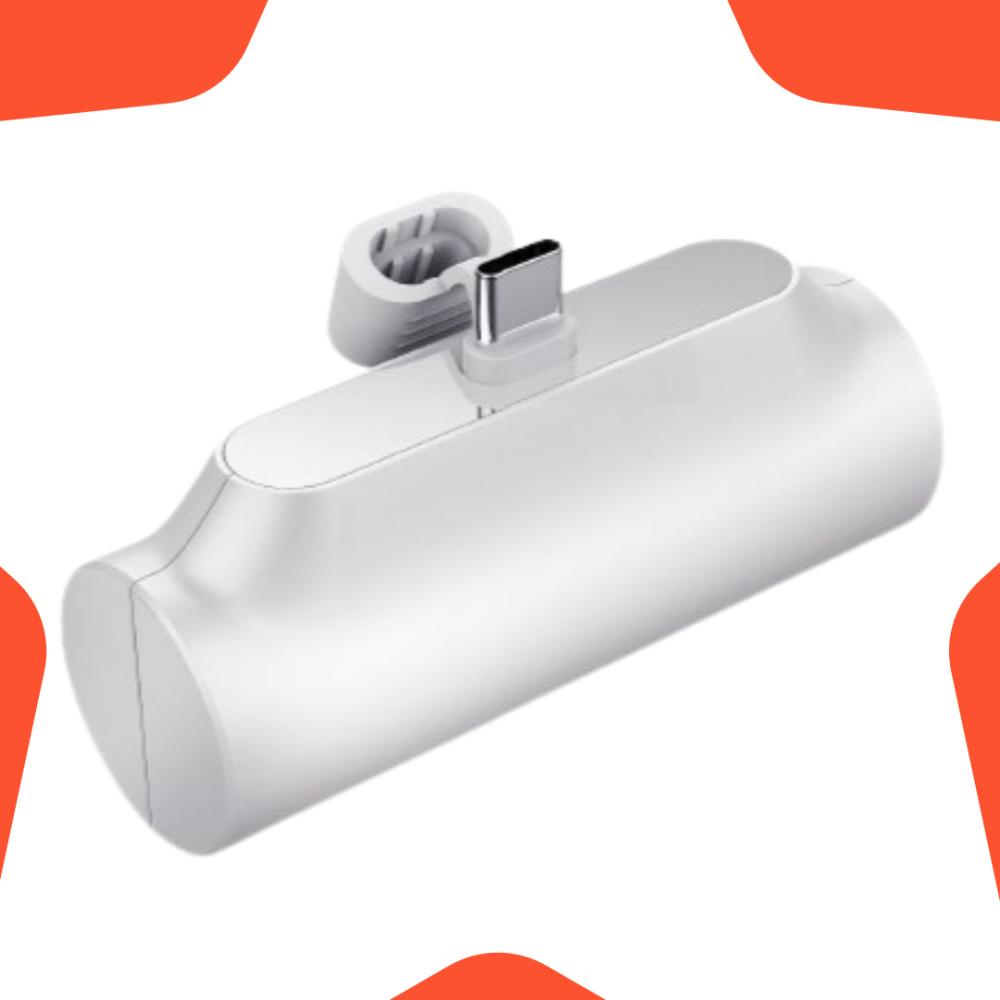 엑티몬 일체형 미니 보조배터리 5000mAH 갤럭시 C타입