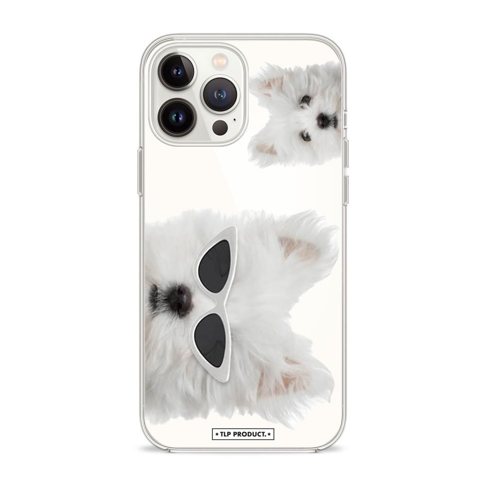 TLP product 그로우업 멋쟁이 멍멍이 젤하드 케이스 아이폰 14 프로 맥스