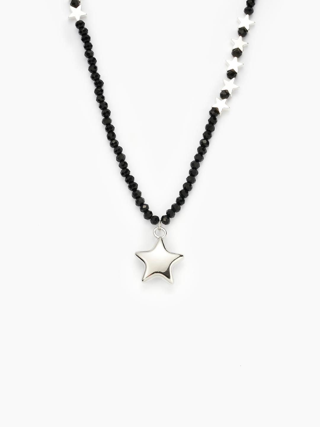 비즈 스타 펜던트 목걸이