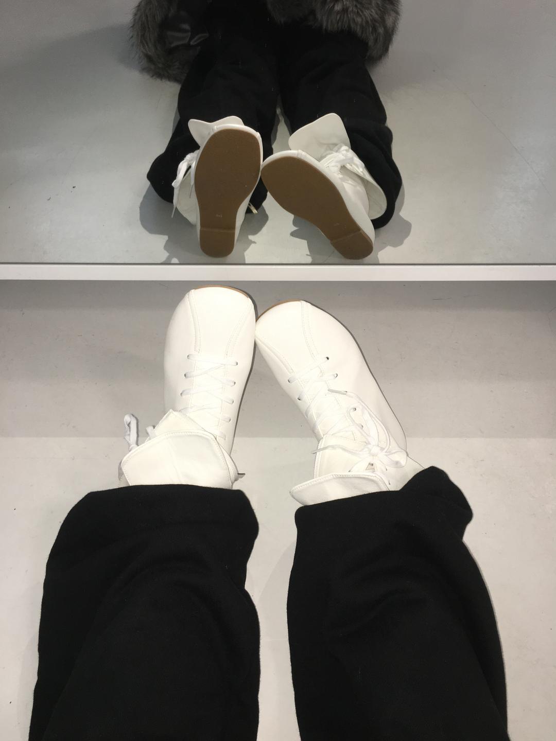 Fold Tie Boots (2 colors)