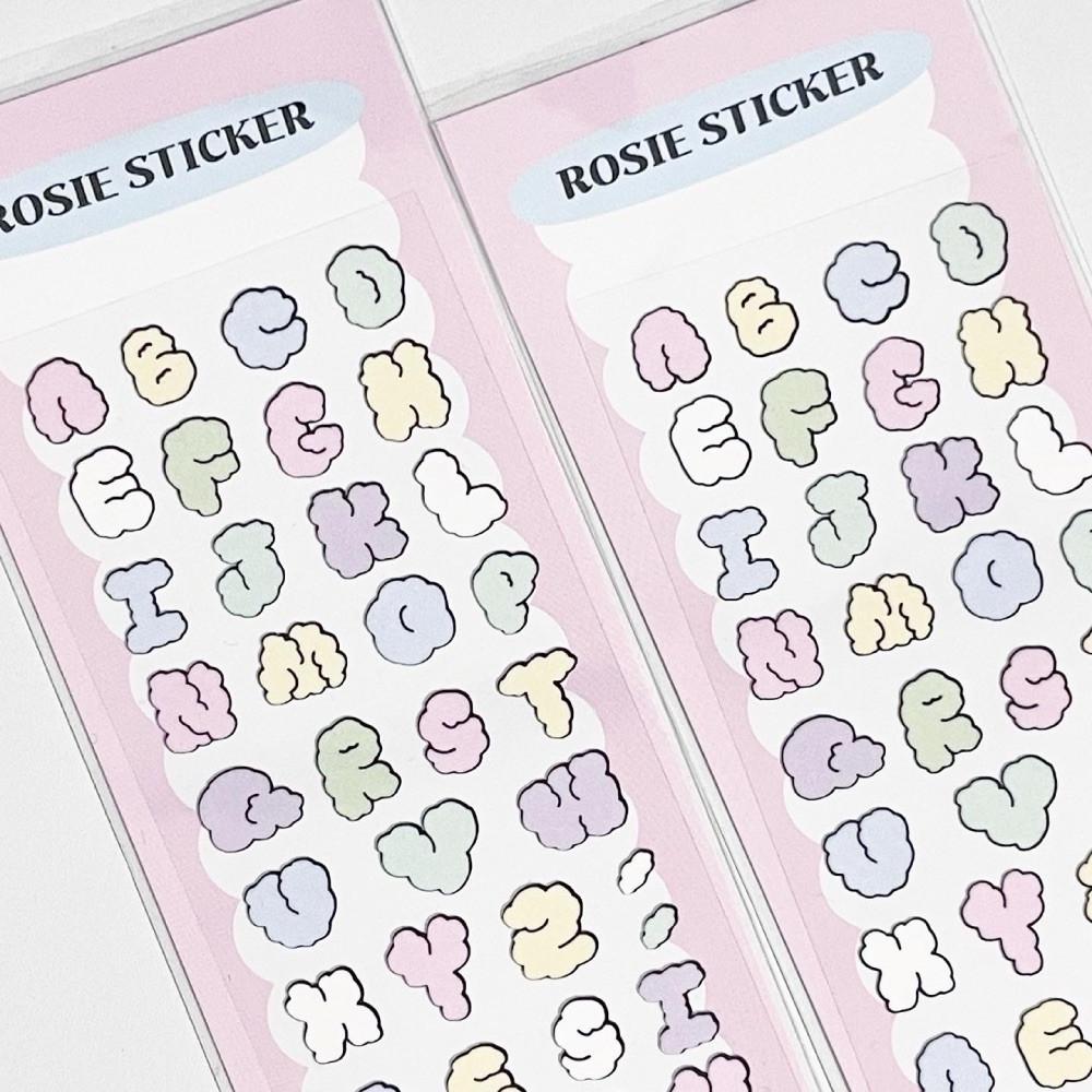 [로지스티커] 뽀용알파벳