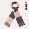 비비안웨스트우드 22FW ORB 자수 체크 울 머플러 4컬러 목도리 Vivienne Westwood