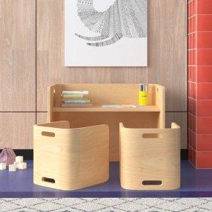 우드 못박음없는 책상 의자 세트 유치원 어린이 집