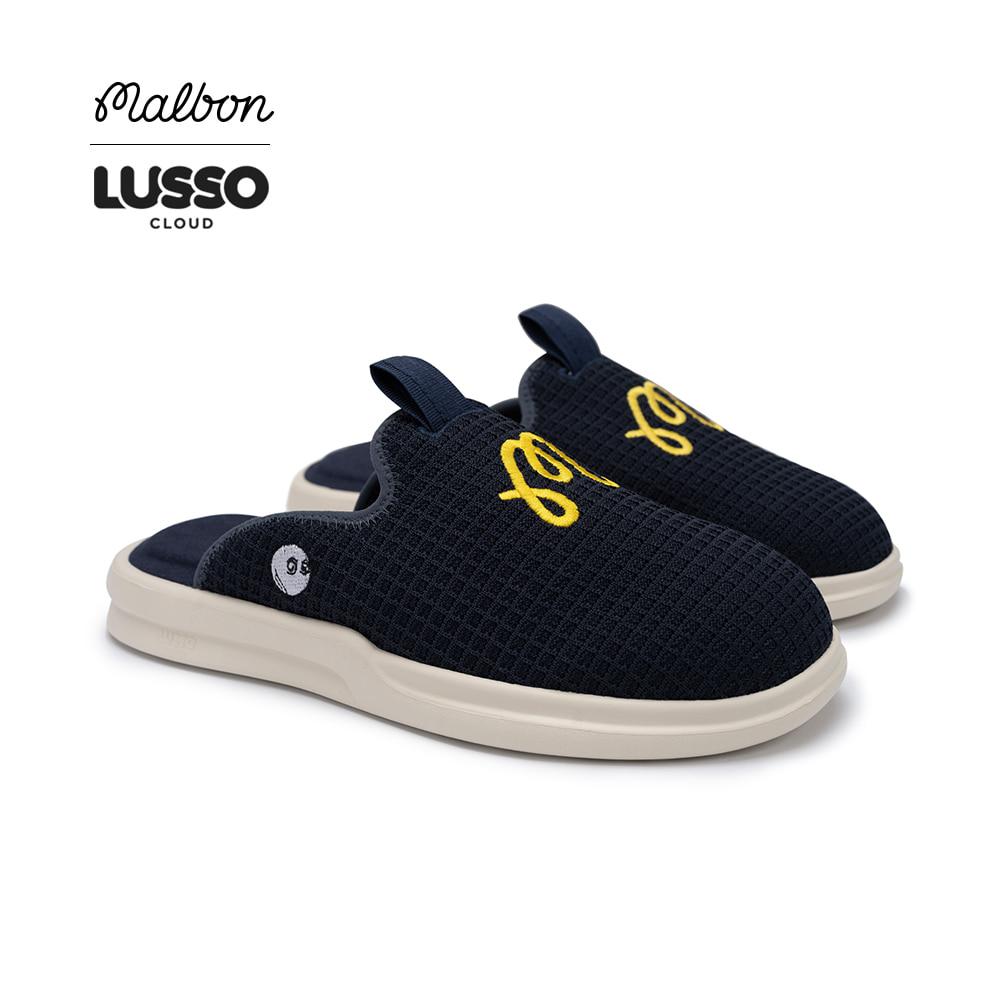 [Malbon X LUSSO] M 스크립트 Pelli NAVY