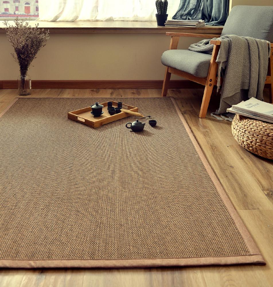 다다미 대나무 매트 쿠션 러그 돗자리 왕골 쿨매트 4종 12사이즈