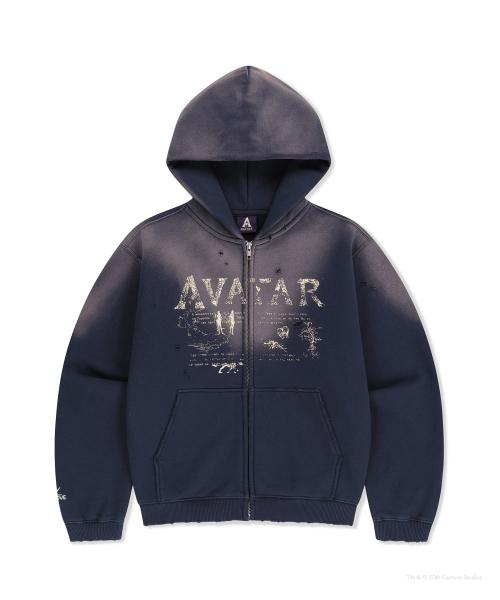 [AVATAR] Zip up Hoodie Navy