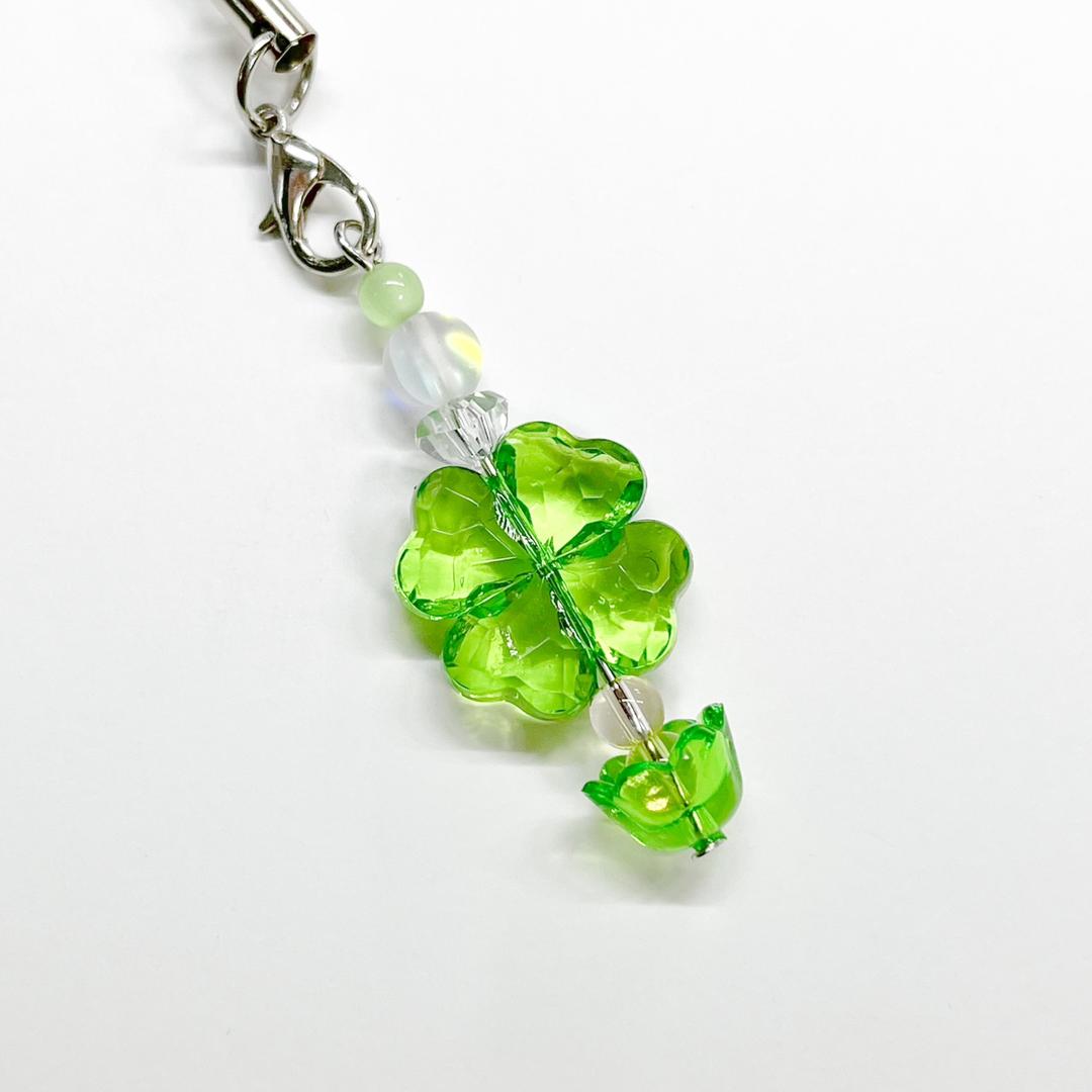 [제로비니] 행운 한송이 (green) 키링