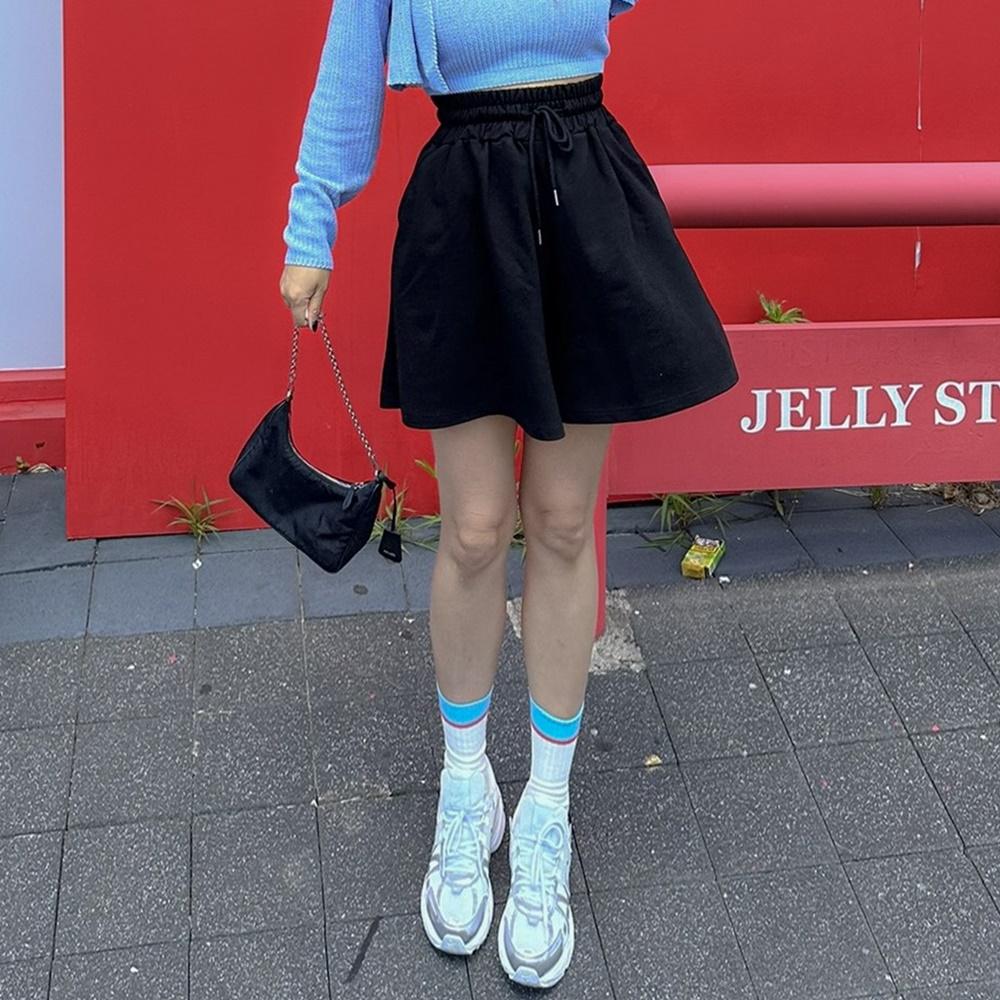 나쇼중 [오픈할인 15% / 2단기장 / 자체제작] 플레어 A라인 밴딩 쭈리 여름 반바지 [무료배송]