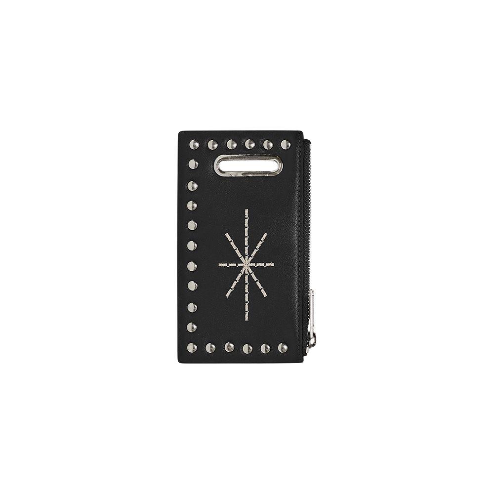 STITCH WESTERN WALLET [BLACK]