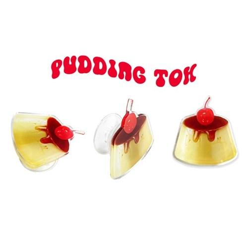 [TML] PUDDING TOK (푸딩톡 / 아크릴 그립톡 / 투명바디)
