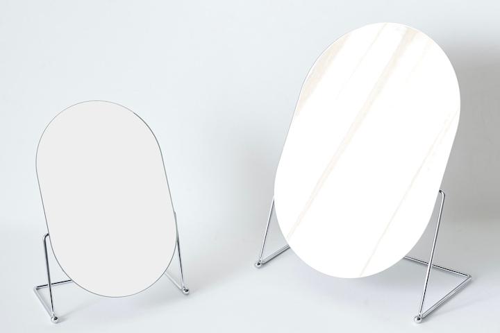 노프레임 각도조절 탁상거울 화장대거울 스탠드거울