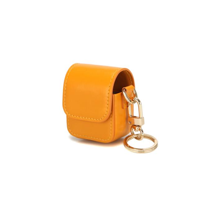 FENNEC LEATHER AIRPODS CASE - MANDARIN / 페넥 케이스 레더 에어팟 케이스-만다린