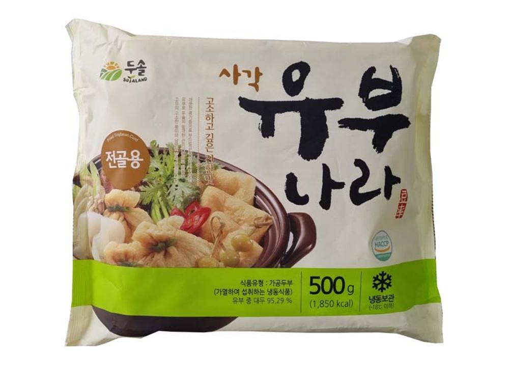 두솔 유부나라 사각유부 500g [원산지:상세설명에 표시]