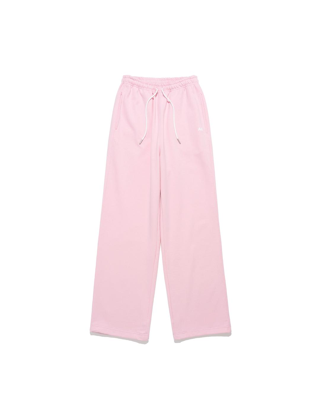 Cotton Jogger Pants  Pink