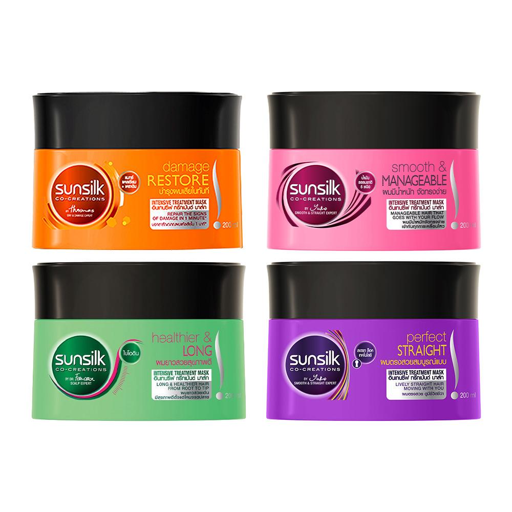썬실크 트리트먼트 마스크 200ml 2개