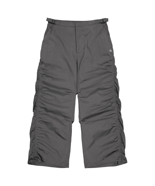 PUCKERING PANTS GREY