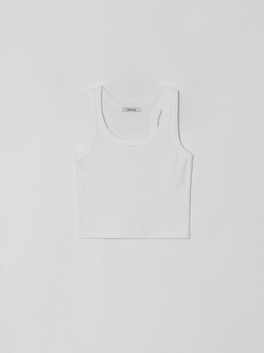 CROP MANGO SLEEVELESS (4COLOR)