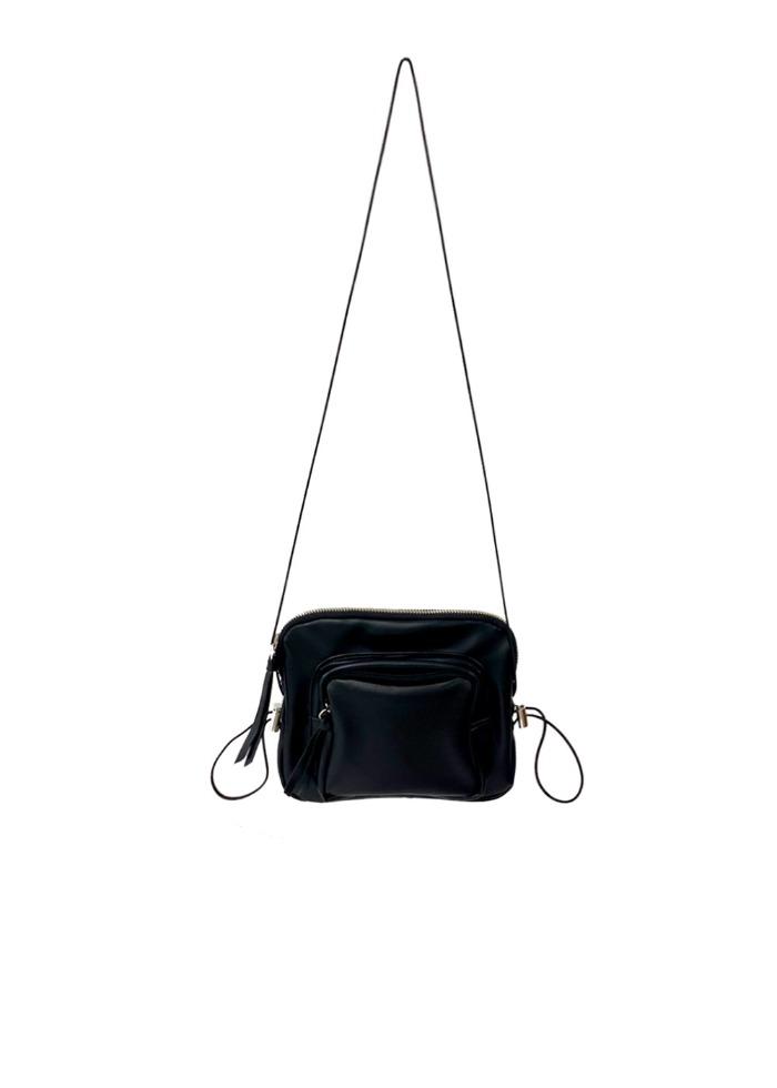 [NEW!] NO.84 BLACK CLAY CROSS BAG