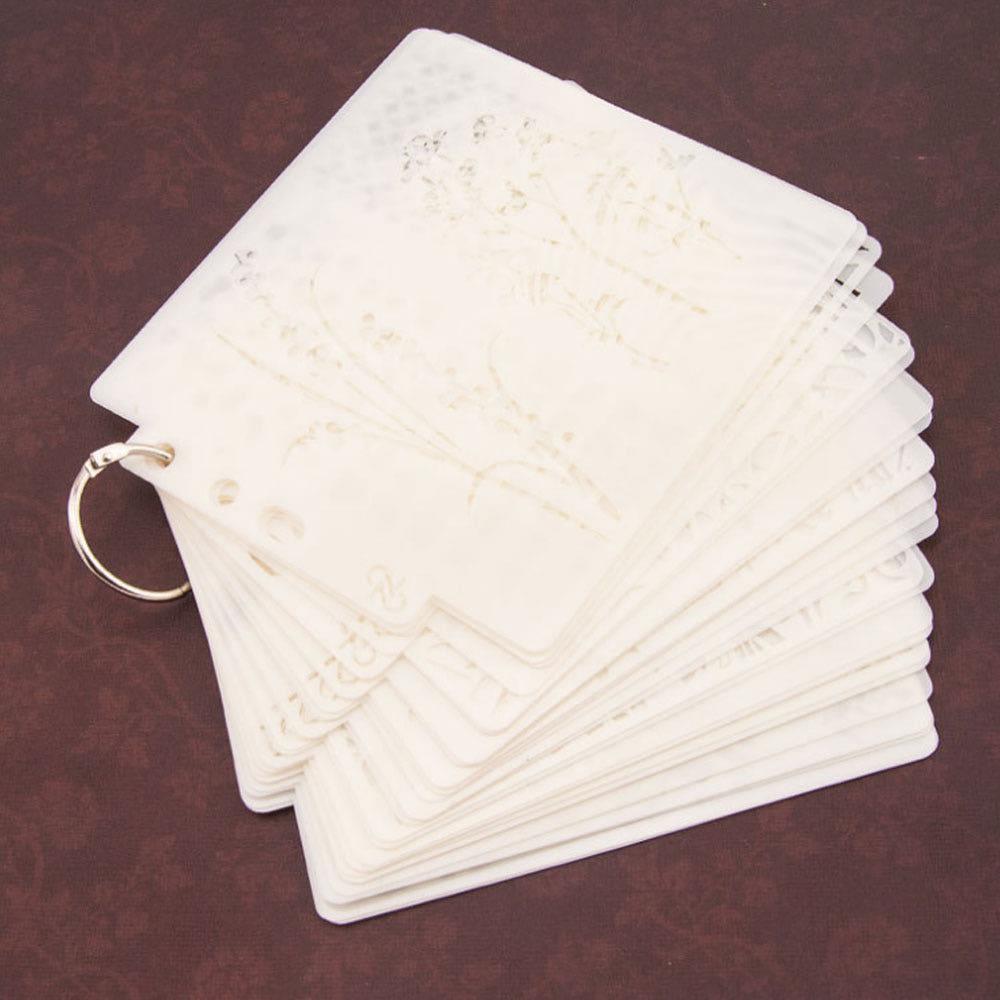 빈티지다꾸용품 스텐실 12종 택1