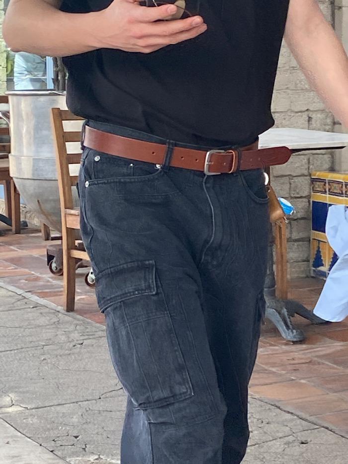 (당일발송/유먼트추천/문의폭주/라이브방송) original 35mm leather belt