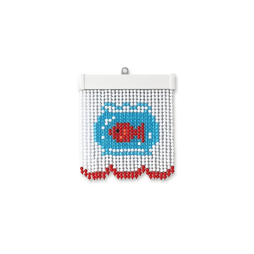 미니 금붕어 비즈발