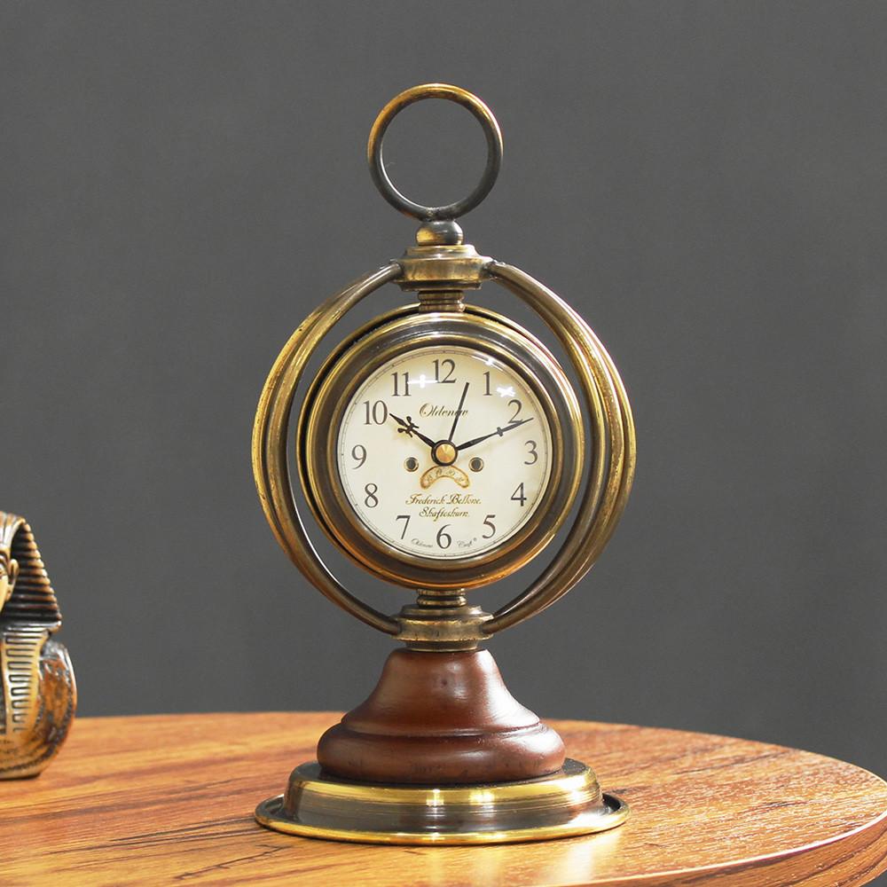 앤틱 시계 브론즈탁상 빈티지시계 (krod038) : 키다리시계