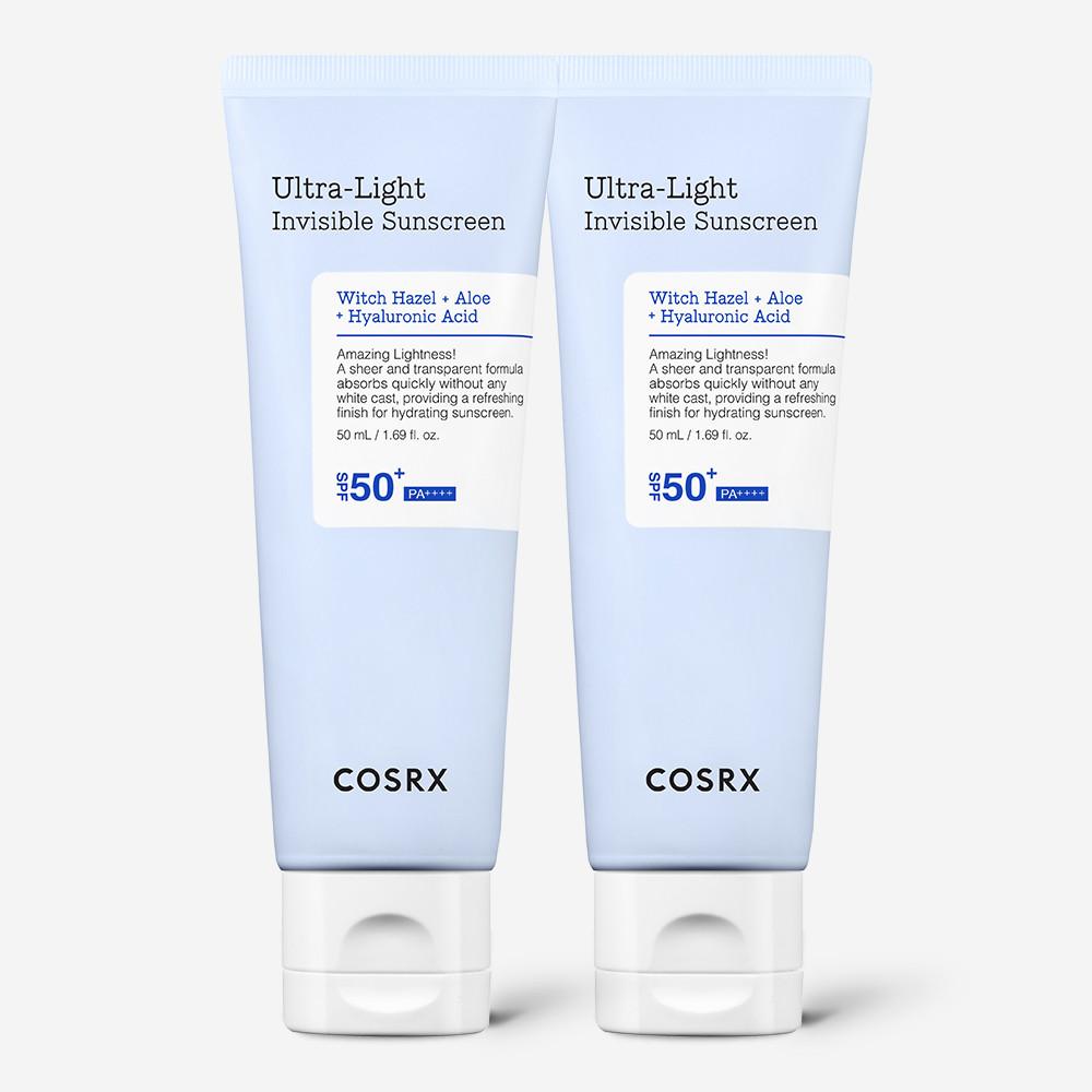 코스알엑스 울트라 라이트 인비저블 선스크린 SPF50+ PA++++ 50ml, 2개