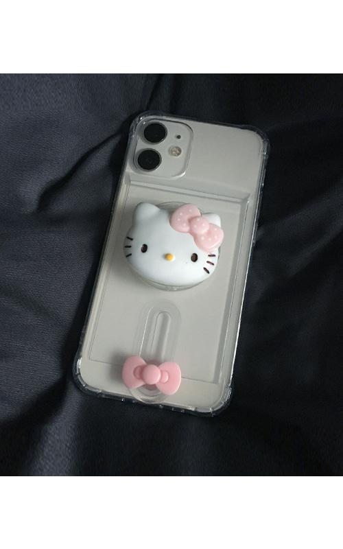 대왕 키티 그립톡 세트 카드 수납 케이스