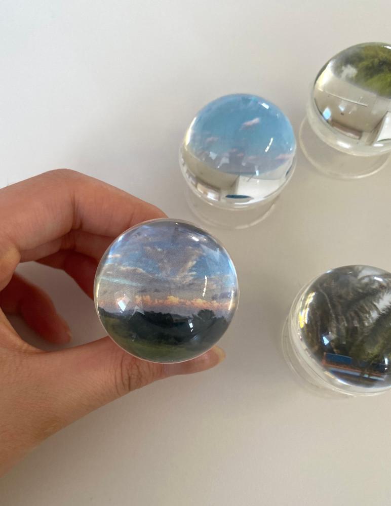 하익스 한국 여행 시리즈 자체제작 주문제작 커스텀 반구 그립톡 핸드폰 거치대