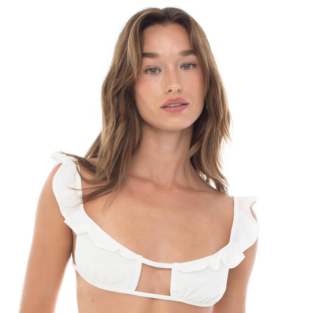 Xoe Bralette - Ivory / XXS