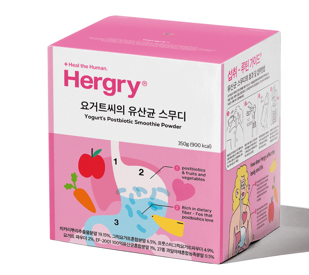 Hergry ® 요거트씨의 유산균 스무디  350g (2주분 10-15회)