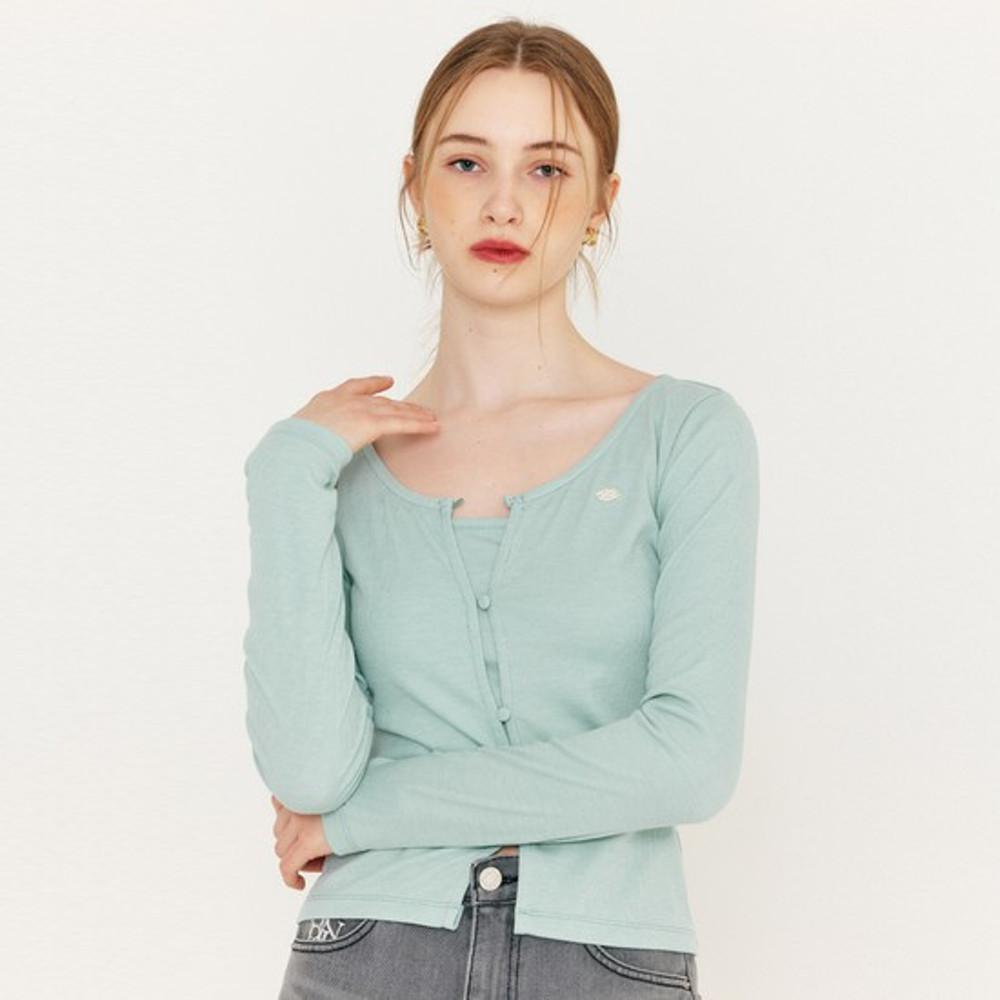 [제너럴아이디어] WOMAN 무드 가디건 세트 [MINT]WBC1L01502SET